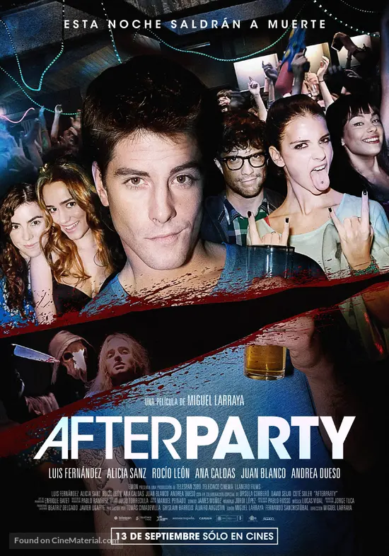 Afterparty - Spanish Movie Poster