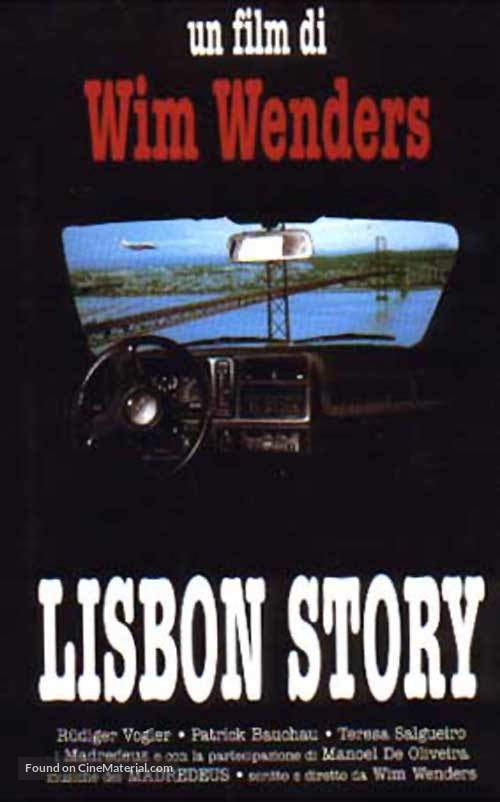 Lisbon Story - Italian VHS movie cover