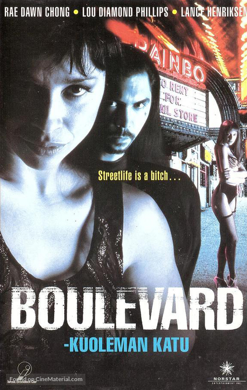 Boulevard - Finnish VHS movie cover
