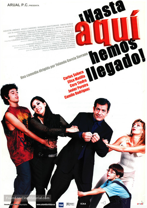 &iexcl;Hasta aqu&iacute; hemos llegado! - Spanish Movie Poster