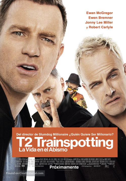 T2: Trainspotting - Argentinian Movie Poster