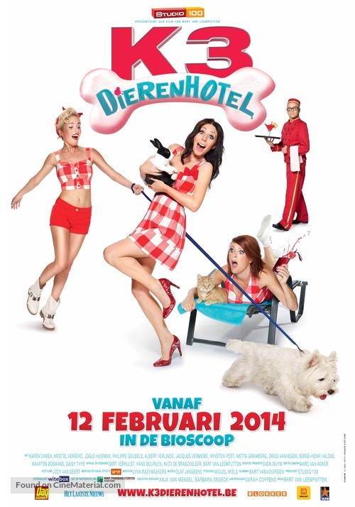 K3 Dierenhotel - Belgian Movie Poster