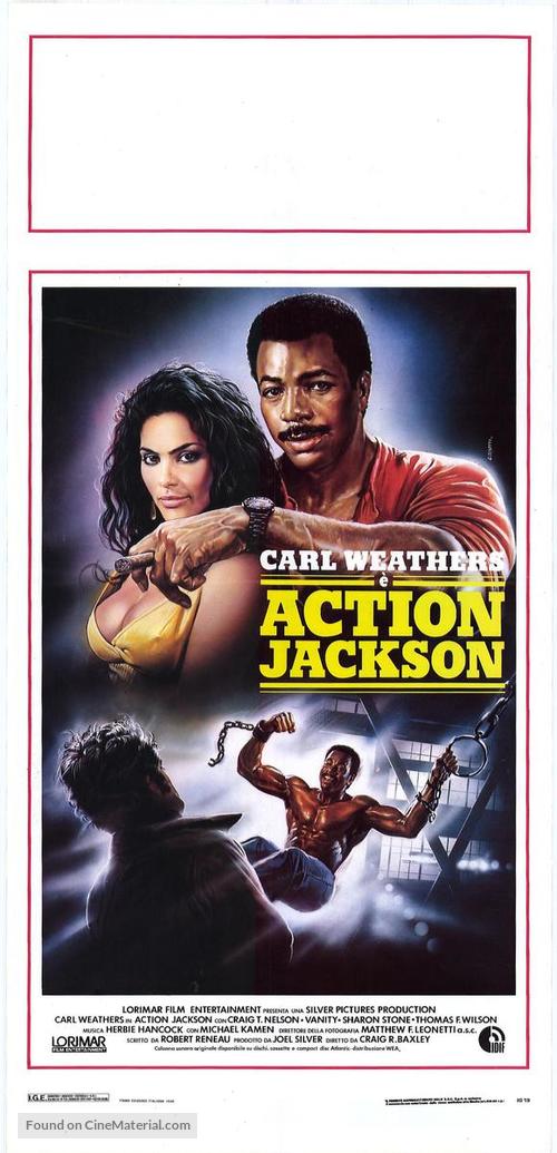 Action Jackson - Italian Movie Poster