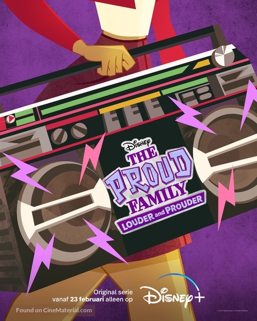 &quot;The Proud Family: Louder and Prouder&quot; - Dutch Movie Poster