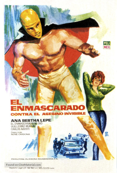 El asesino invisible - Spanish Movie Poster