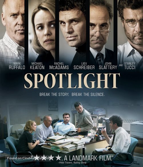 Spotlight - Blu-Ray movie cover