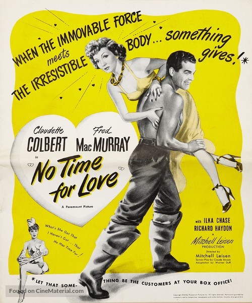No Time for Love - Movie Poster