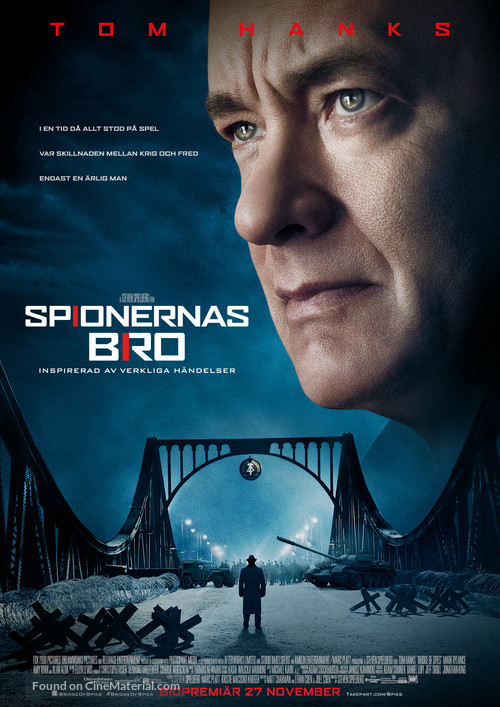 Bridge of Spies - Swedish Movie Poster