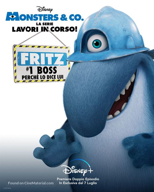 &quot;Monsters at Work&quot; - Italian Movie Poster