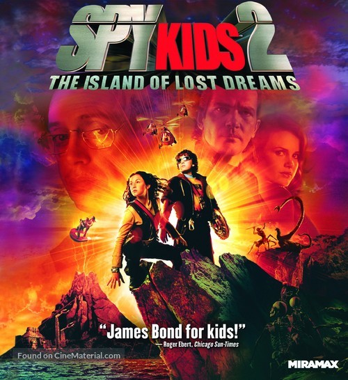 Spy Kids 2: Island of Lost Dreams - Blu-Ray movie cover