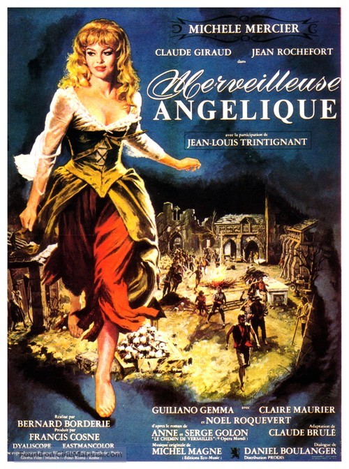 Merveilleuse Ang&eacute;lique - French Movie Poster