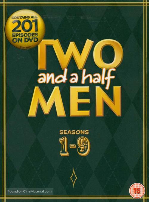 &quot;Two and a Half Men&quot; - British DVD movie cover