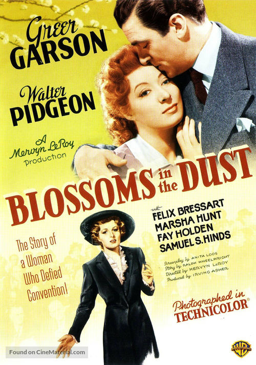 Blossoms in the Dust - DVD movie cover