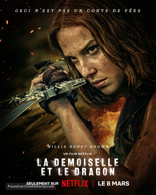 Damsel - French Movie Poster