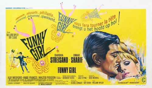 Funny Girl - Belgian Theatrical movie poster