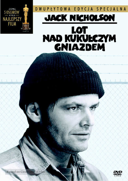 One Flew Over the Cuckoo&#039;s Nest - Polish DVD movie cover