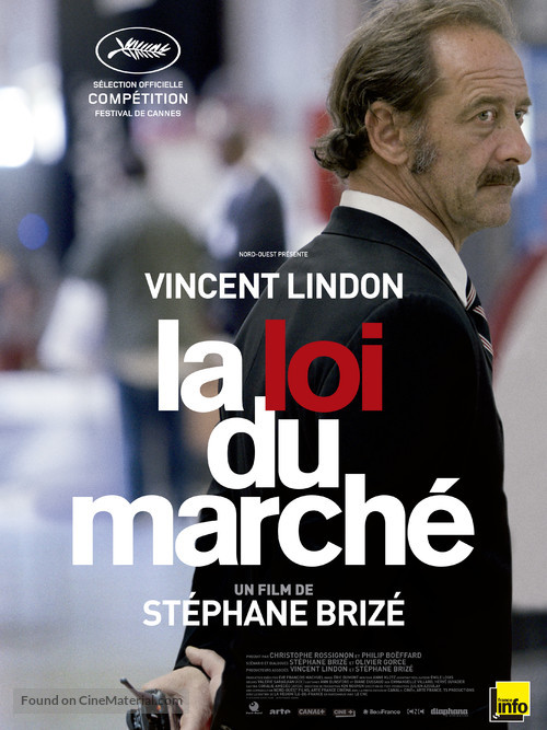 La loi du march&eacute; - French Movie Poster