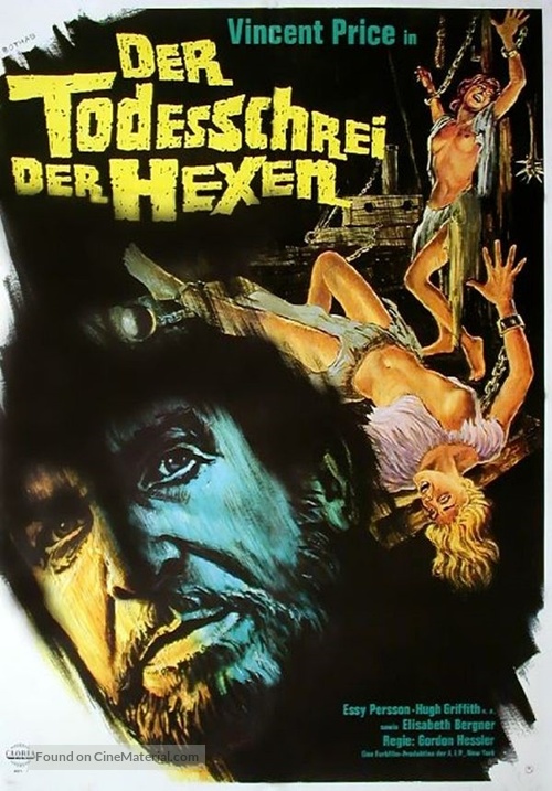 Cry of the Banshee - German Movie Poster