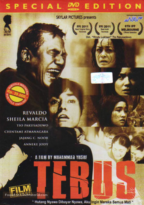 Tebus - Indonesian DVD movie cover