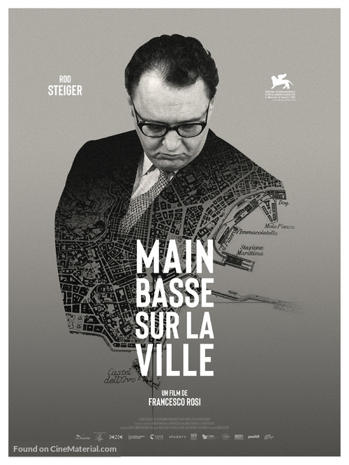Le mani sulla citt&agrave; - French Re-release movie poster