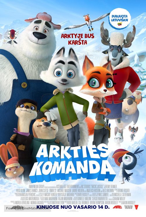 Arctic Justice - Lithuanian Movie Poster