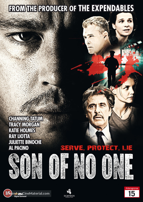 The Son of No One - Danish DVD movie cover