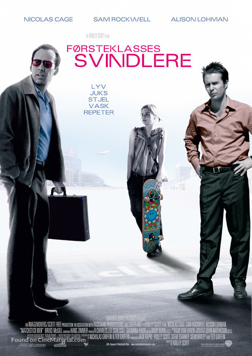 Matchstick Men - Norwegian Movie Poster