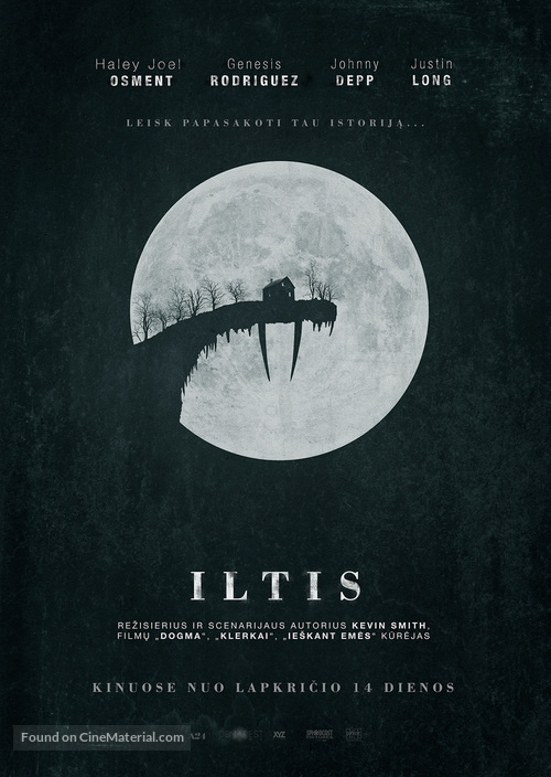 Tusk - Lithuanian Movie Poster