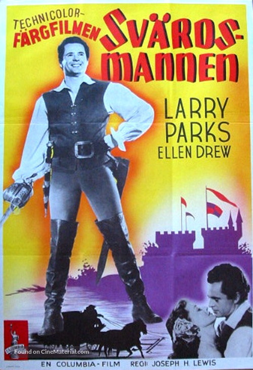 The Swordsman - Swedish Movie Poster