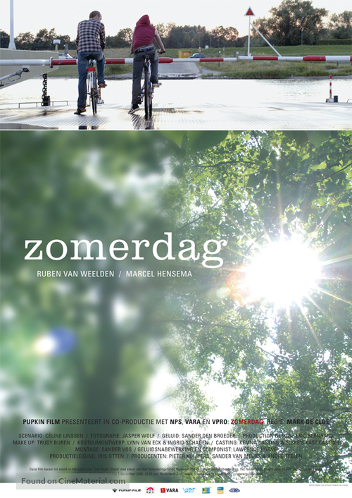 Zomerdag - Dutch Movie Poster