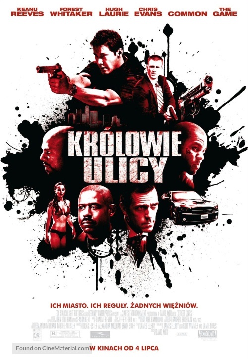 Street Kings - Polish Movie Poster