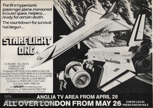 Starflight: The Plane That Couldn&#039;t Land - British poster