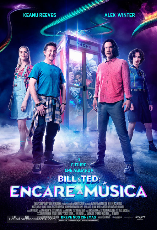 Bill &amp; Ted Face the Music - Brazilian Movie Poster