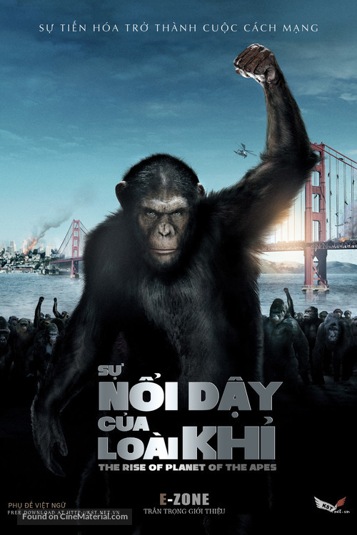 Rise of the Planet of the Apes - Vietnamese Movie Poster