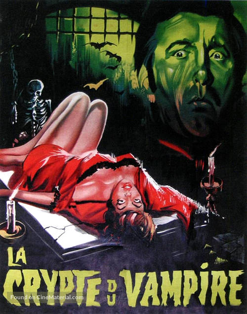 La cripta e l&#039;incubo - French poster