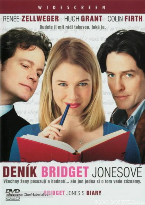 Bridget Jones&#039;s Diary - Czech Movie Cover