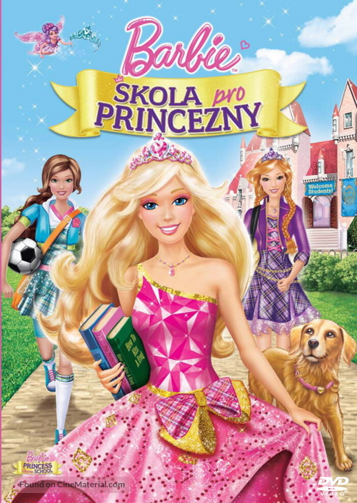 Barbie: Princess Charm School - Czech DVD movie cover