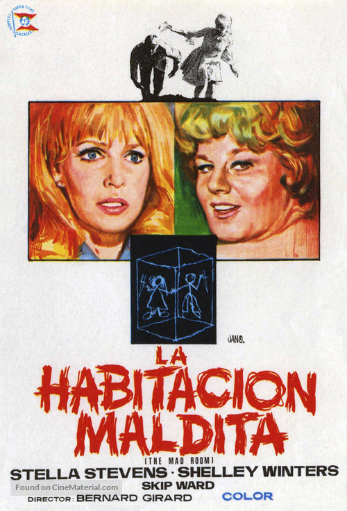 The Mad Room - Spanish Movie Poster