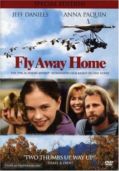 Fly Away Home - DVD movie cover