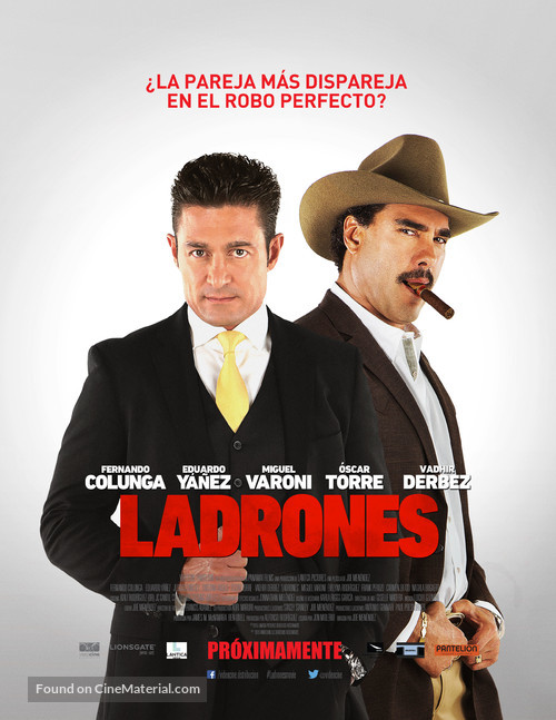 Ladrones - Mexican Movie Poster