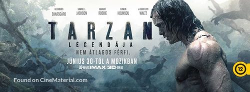 The Legend of Tarzan - Hungarian Movie Poster