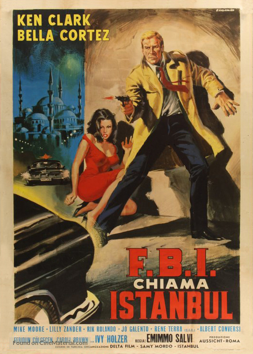 FBI chiama Istanbul - Italian Movie Poster