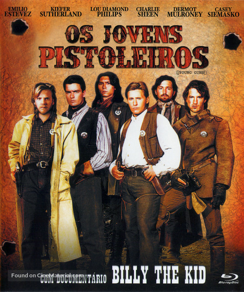 Young Guns - Brazilian Blu-Ray movie cover