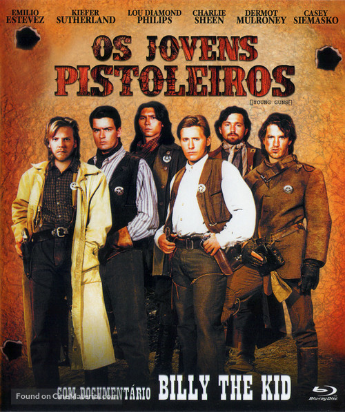 Young Guns - Brazilian Blu-Ray movie cover