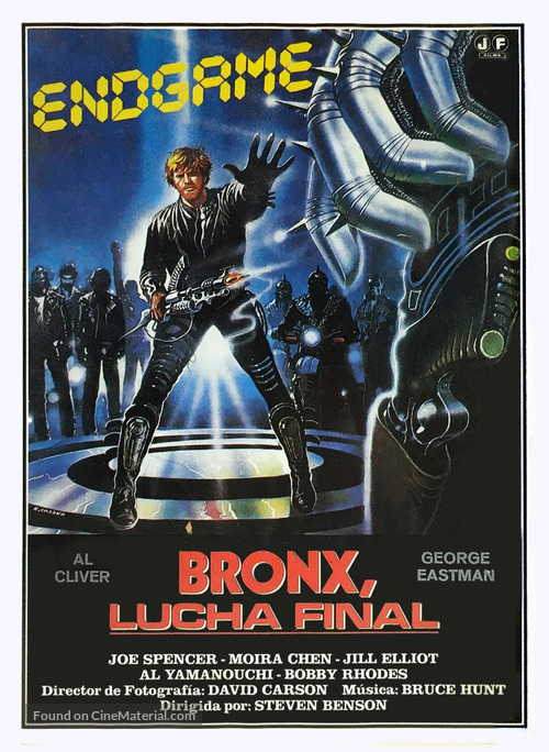 Endgame - Bronx lotta finale - Spanish Movie Poster