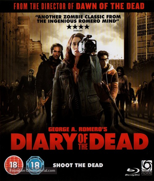 Diary of the Dead - British Movie Cover