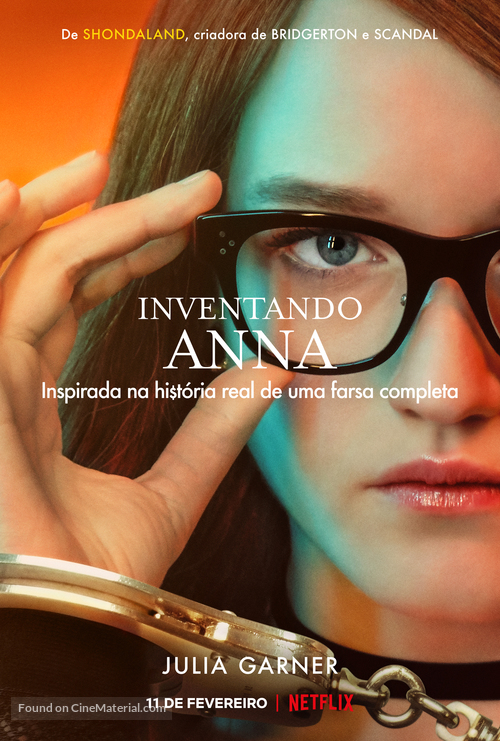Inventing Anna - Brazilian Movie Poster