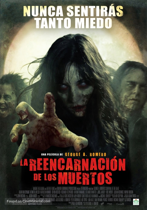Survival of the Dead - Argentinian Movie Poster