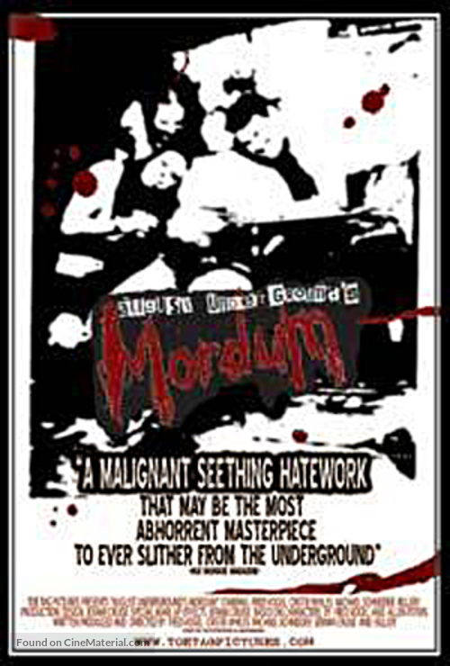 August Underground&#039;s Mordum - poster