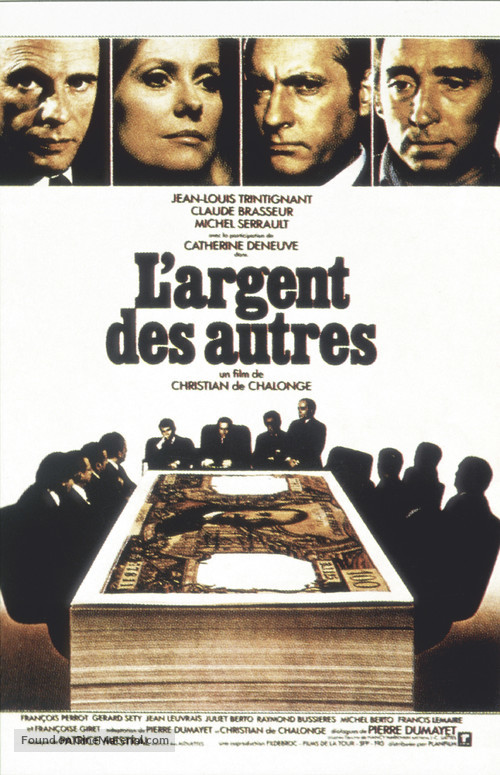 L&#039;argent des autres - French Movie Poster